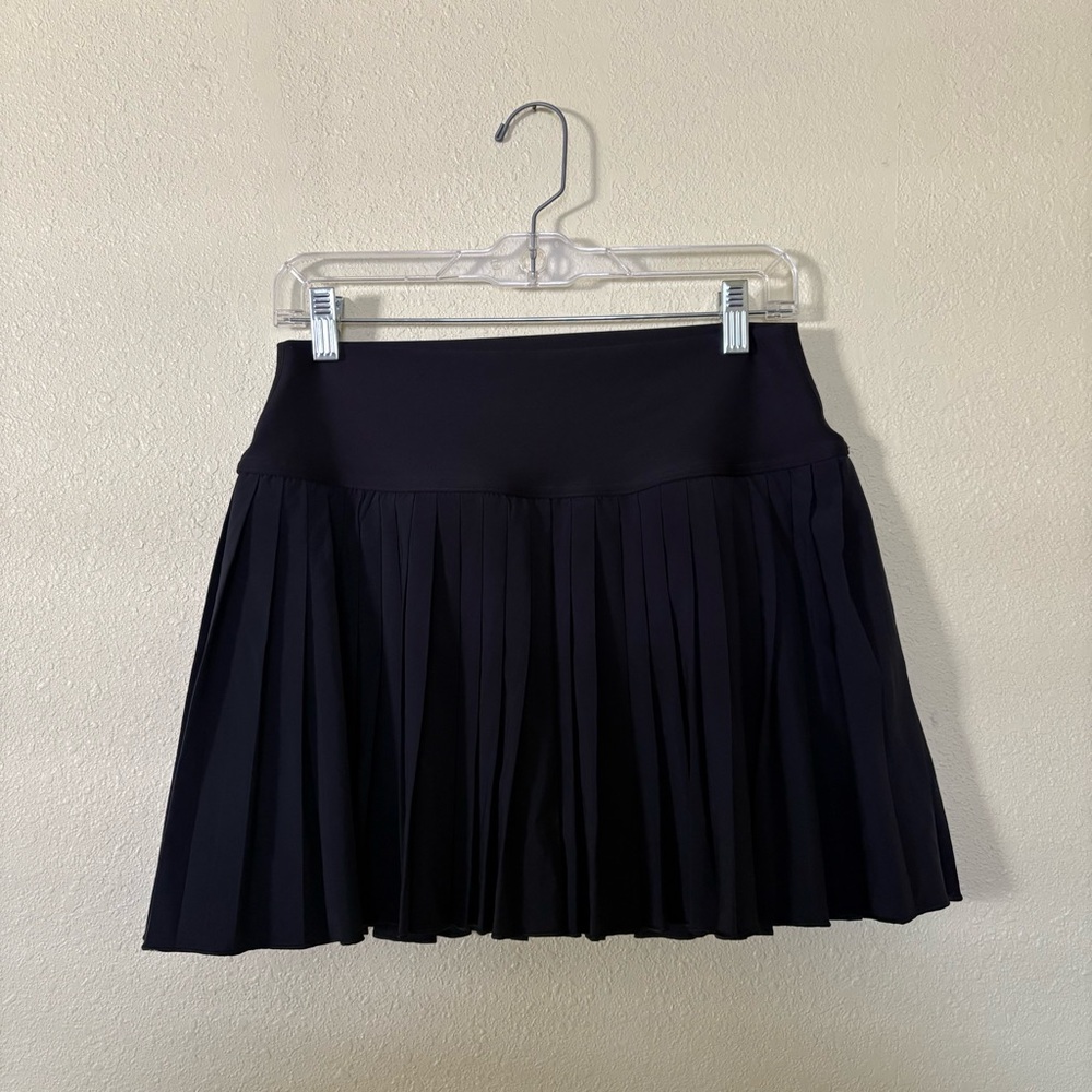 CRZ YOGA Women's High Waisted Pleated Tennis Skirt - Picture 2 of 6